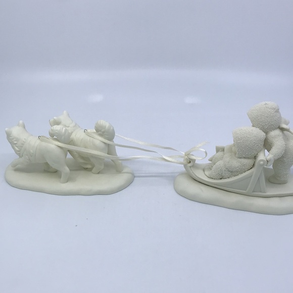 Department 56 Snowbabies “Mush” Two Piece #68805 - Picture 6 of 15